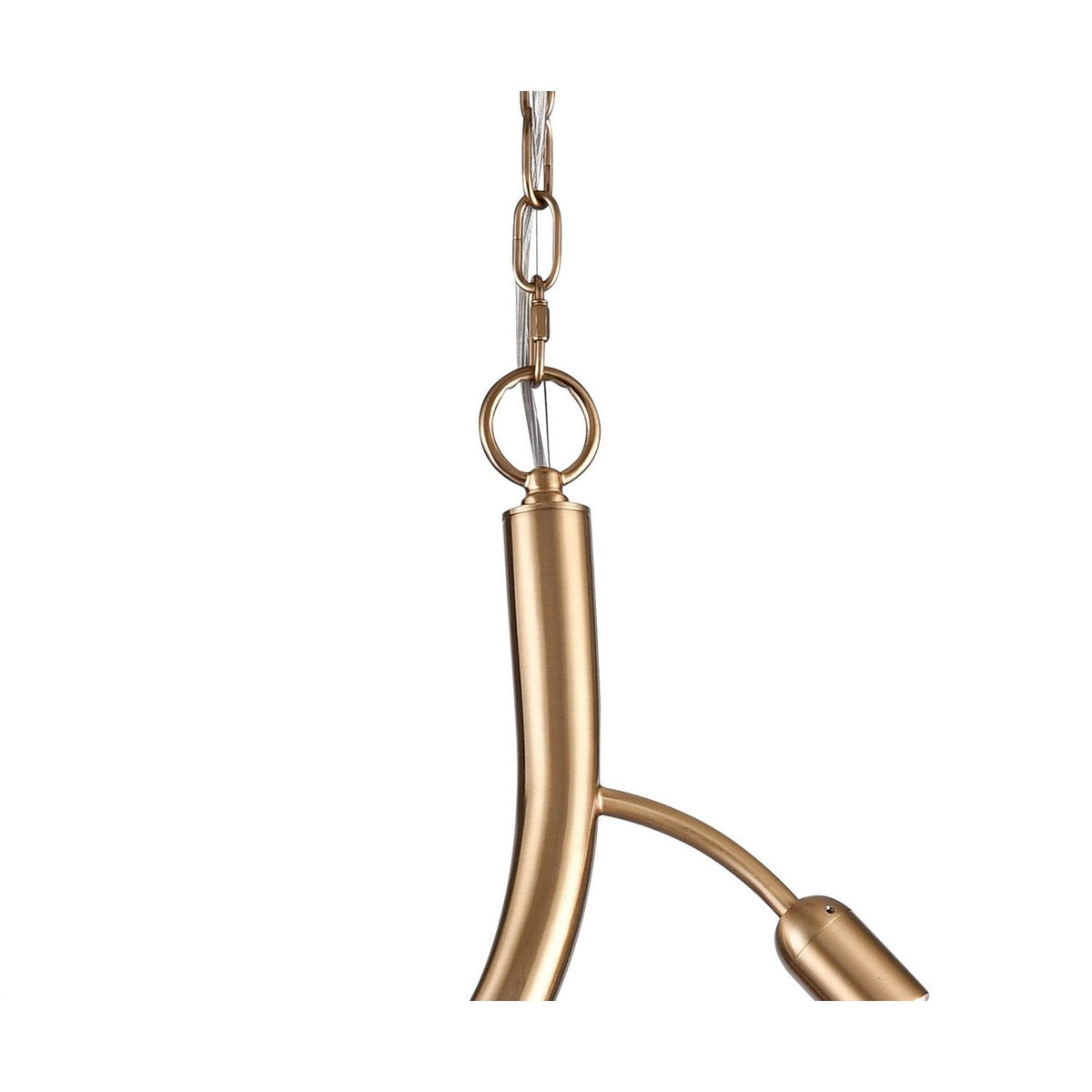 Arabela Lighting - 85192-8 - LED Chandelier - Calla - Natural Brass