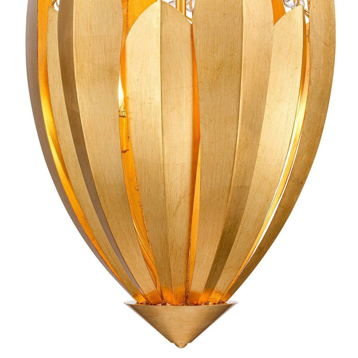 Arabela Lighting - 85131-6 - Six Light Chandelier - Callista - Antique Gold Leaf