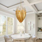 Arabela Lighting - 85131-6 - Six Light Chandelier - Callista - Antique Gold Leaf