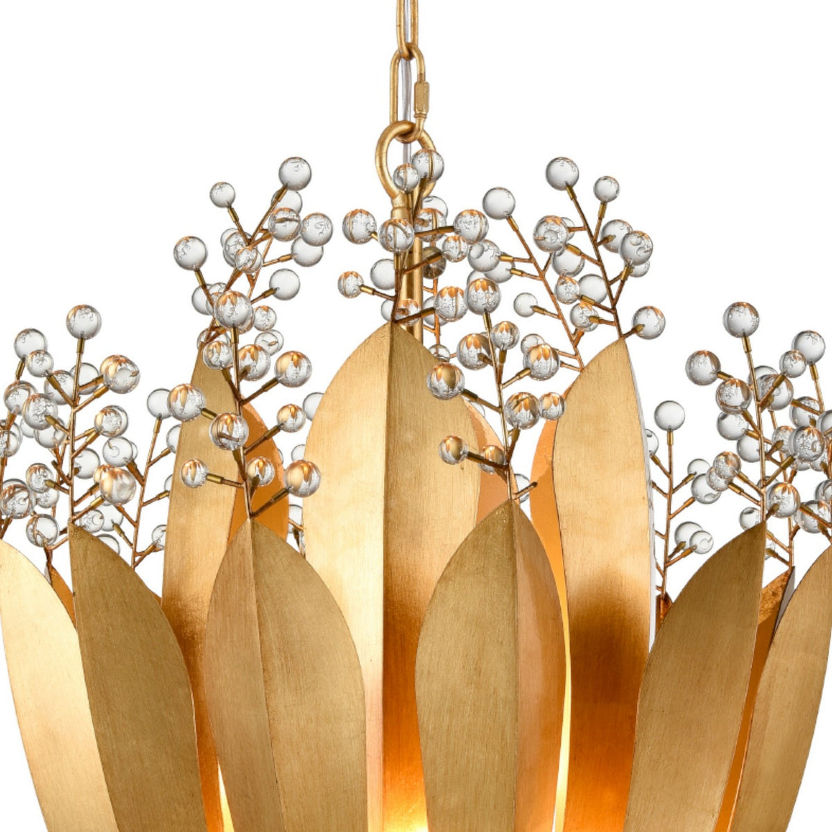 Arabela Lighting - 85132-9 - Nine Light Chandelier - Callista - Antique Gold Leaf