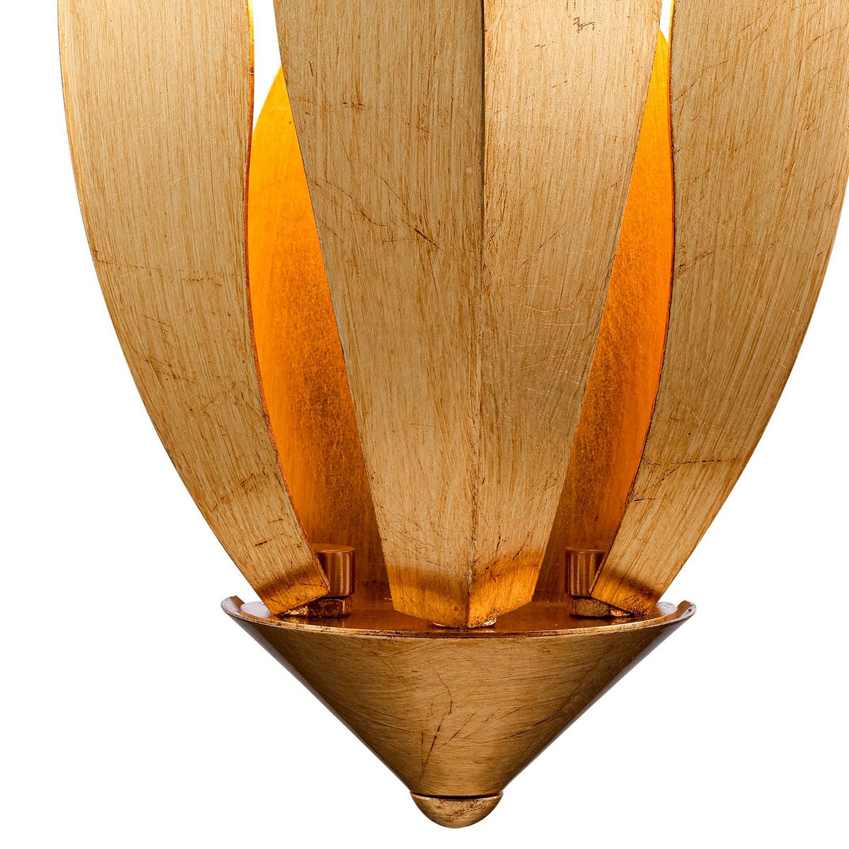 Arabela Lighting - 85135-1 - One Light Wall Sconce - Callista - Antique Gold Leaf