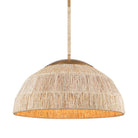 Arabela Lighting - 85112-4 - Four Light Pendant - Copa - Natural Brass