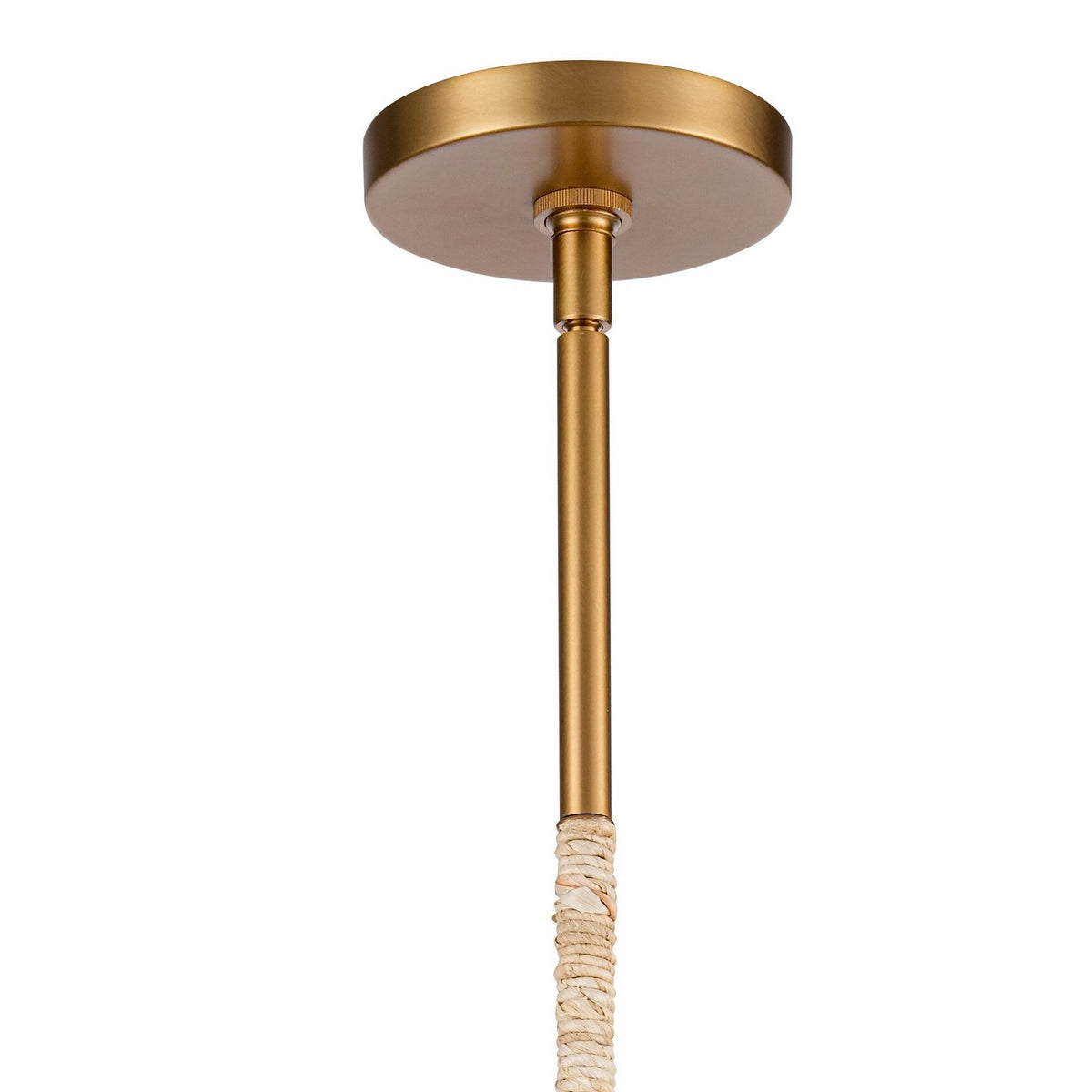 Arabela Lighting - 85112-4 - Four Light Pendant - Copa - Natural Brass