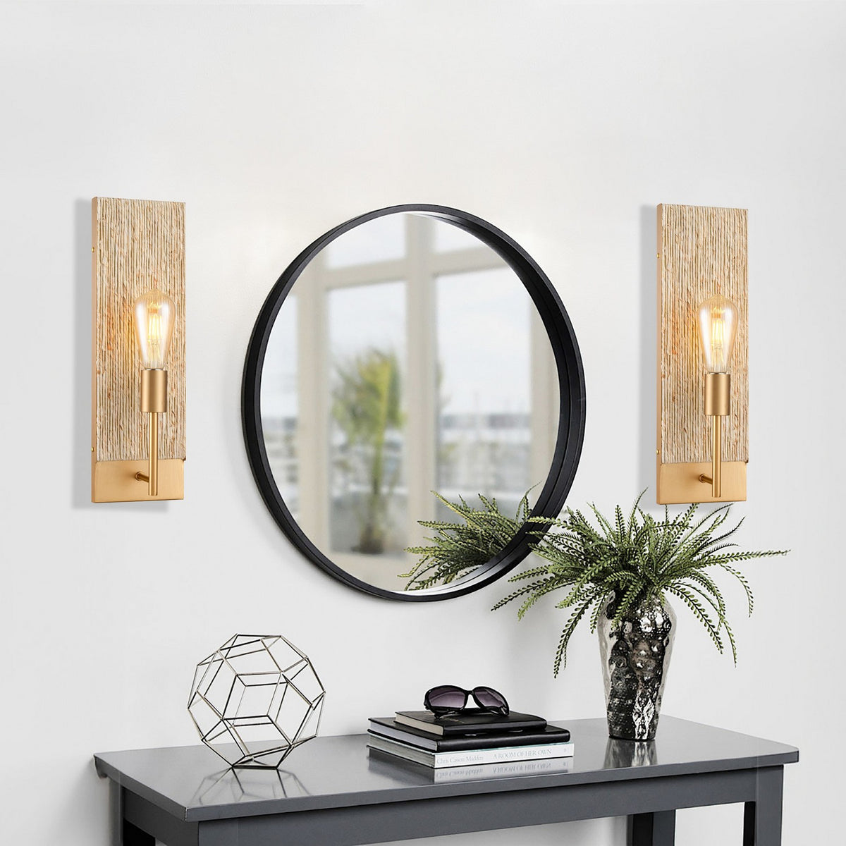 Arabela Lighting - 85114-1 - One Light Wall Sconce - Copa - Natural Brass