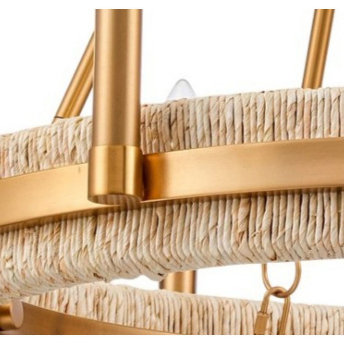 Arabela Lighting - 85115-6 - Six Light Chandelier - Copa - Natural Brass