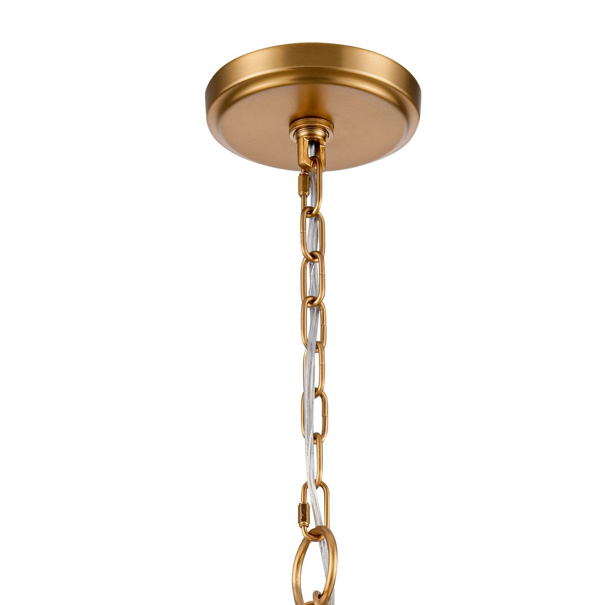 Arabela Lighting - 85115-6 - Six Light Chandelier - Copa - Natural Brass