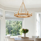 Arabela Lighting - 85115-6 - Six Light Chandelier - Copa - Natural Brass