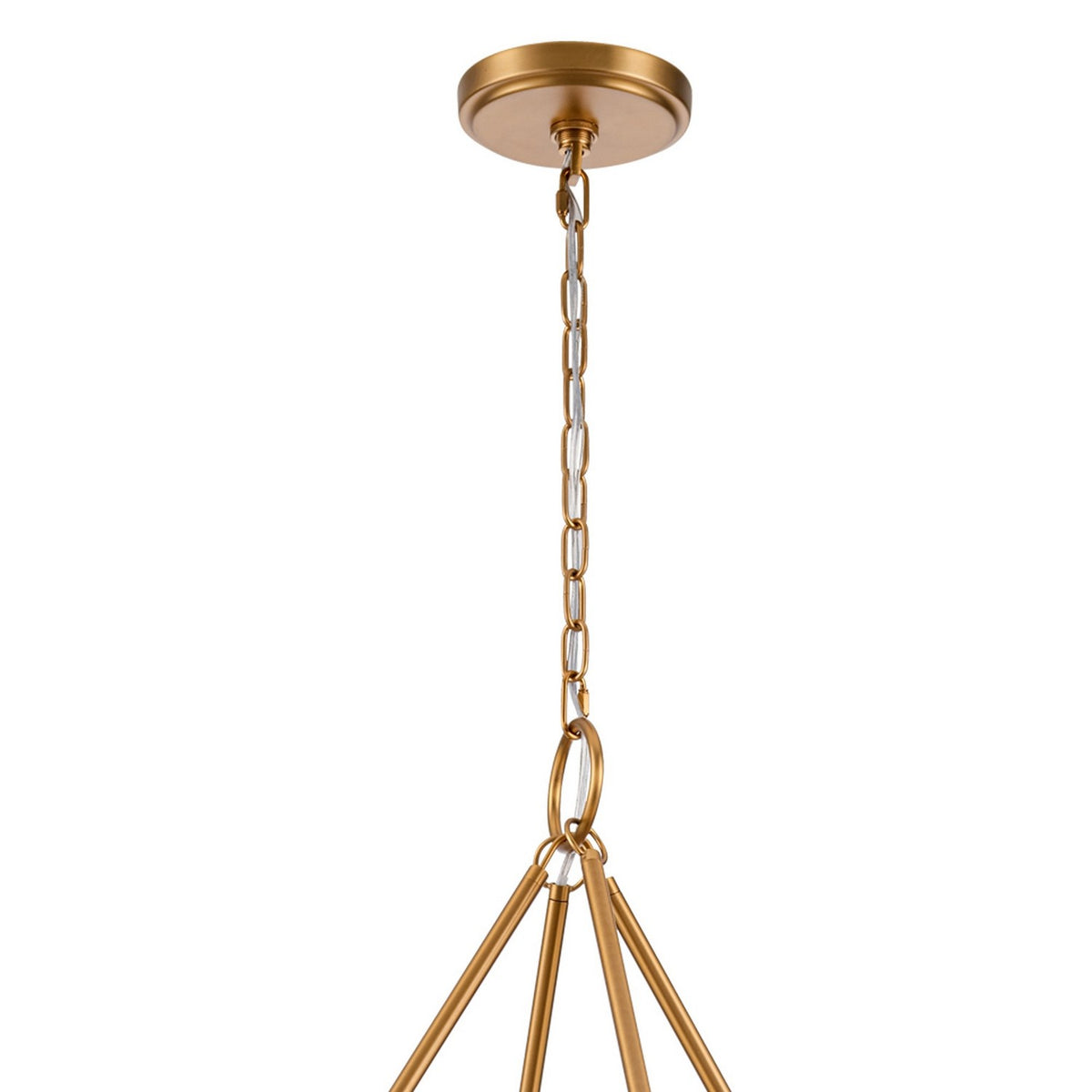 Arabela Lighting - 85116-10 - Ten Light Chandelier - Copa - Natural Brass