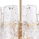 Arabela Lighting - 85161-5 - Five Light Chandelier - Fire and Ice - Lacquered Gold