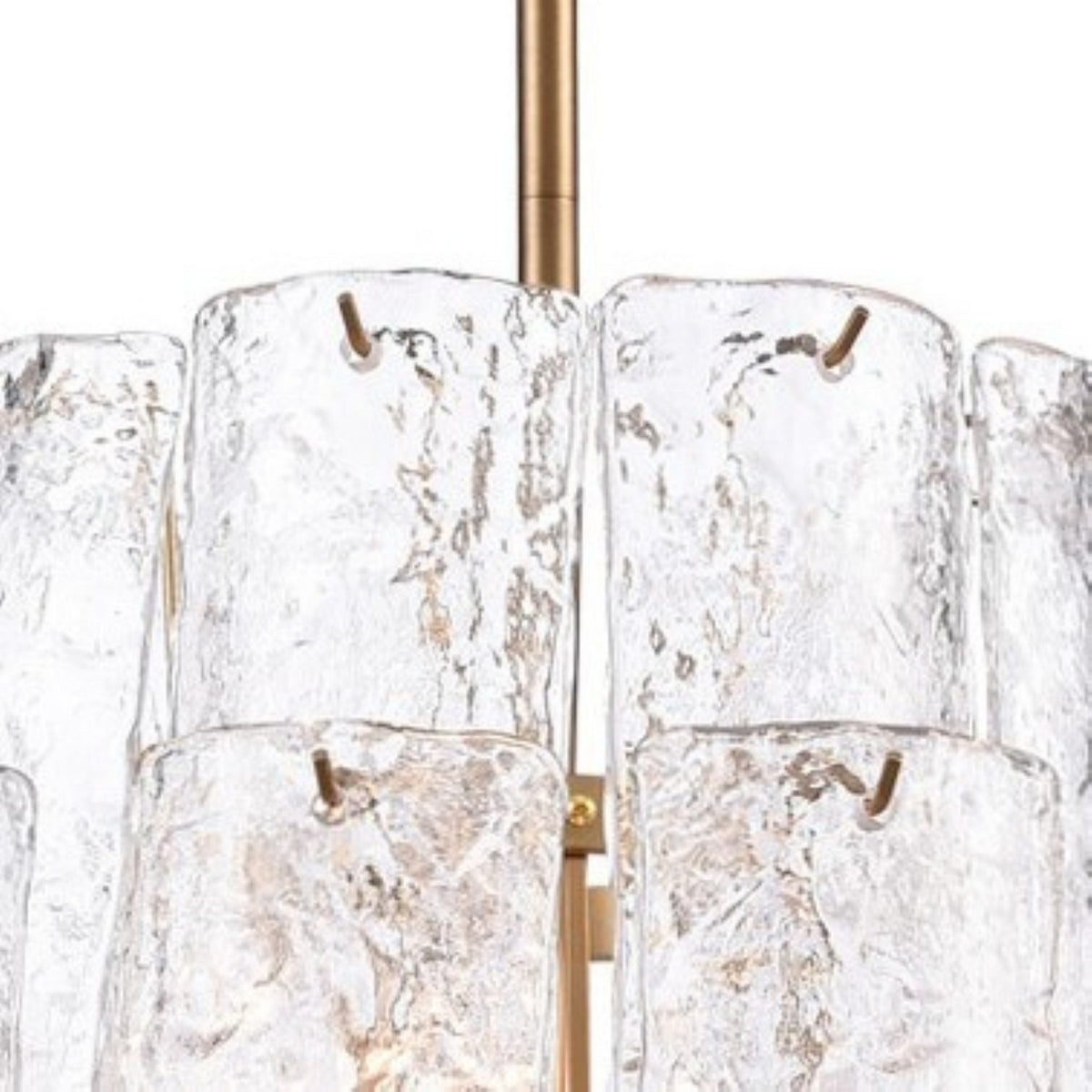 Arabela Lighting - 85162-13 - 13 Light Chandelier - Fire and Ice - Lacquered Gold