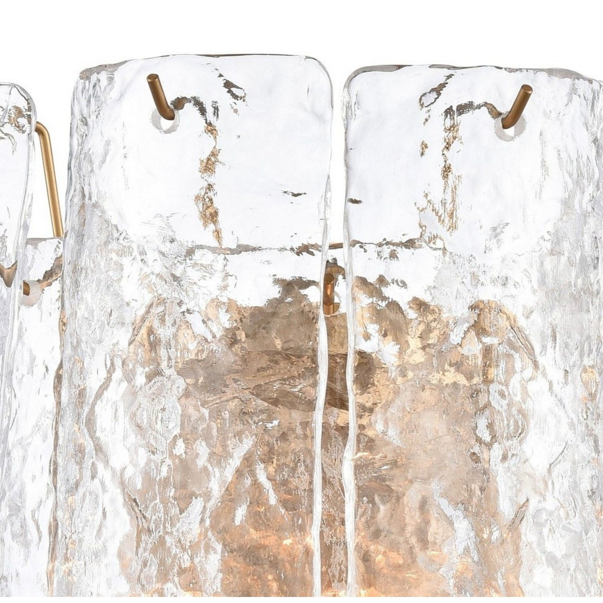 Arabela Lighting - 85164-2 - Two Light Wall Sconce - Fire and Ice - Lacquered Gold