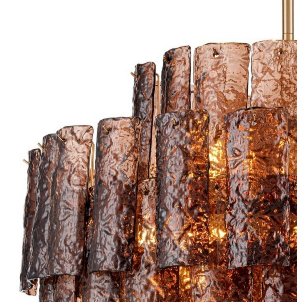 Arabela Lighting - 85363-21 - 21 Light Chandelier - Fire and Ice - Lacquered Gold