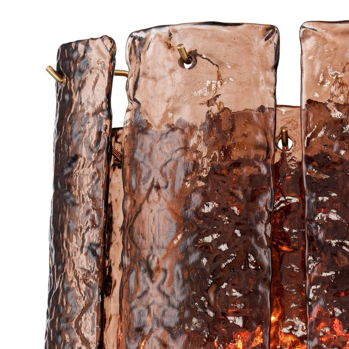 Arabela Lighting - 85364-2 - Two Light Wall Sconce - Fire and Ice - Lacquered Gold