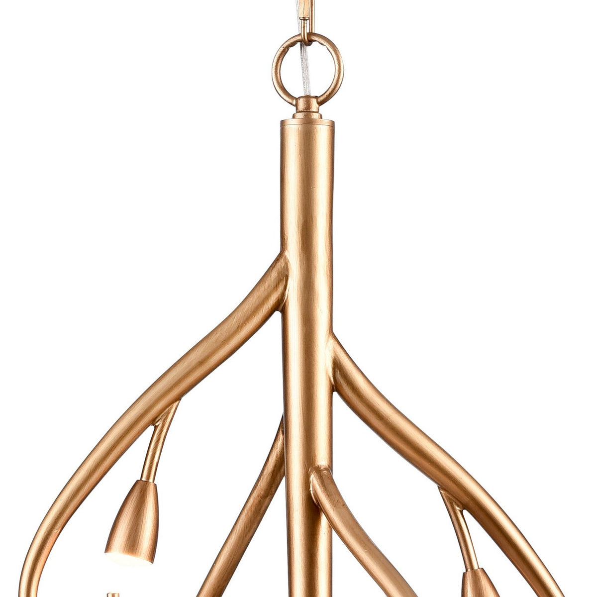 Arabela Lighting - 85181-7 - LED Chandelier - Freeform - Antique Gold Leaf