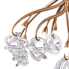 Arabela Lighting - 85182-9 - LED Chandelier - Freeform - Antique Gold Leaf