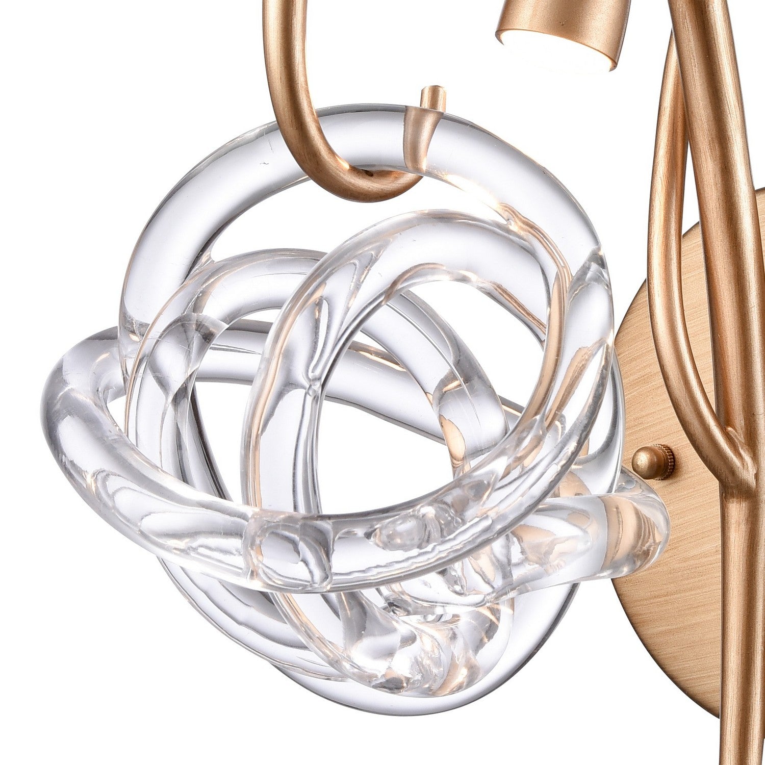 Arabela Lighting - 85184-1 - LED Wall Sconce - Freeform - Antique Gold Leaf