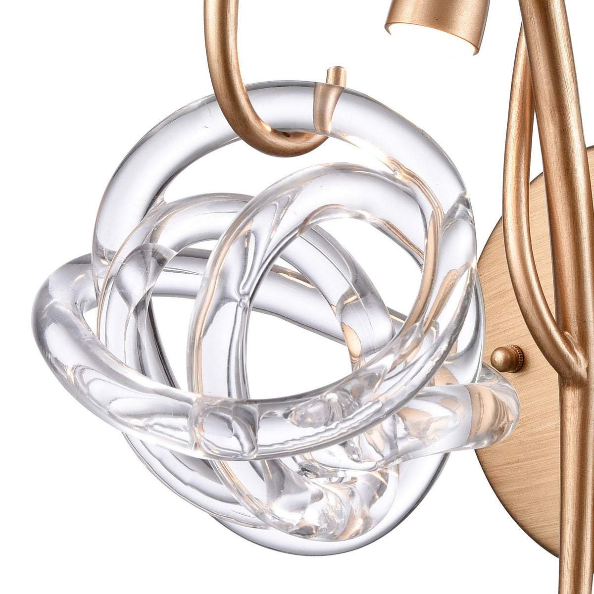 Arabela Lighting - 85184-1 - LED Wall Sconce - Freeform - Antique Gold Leaf