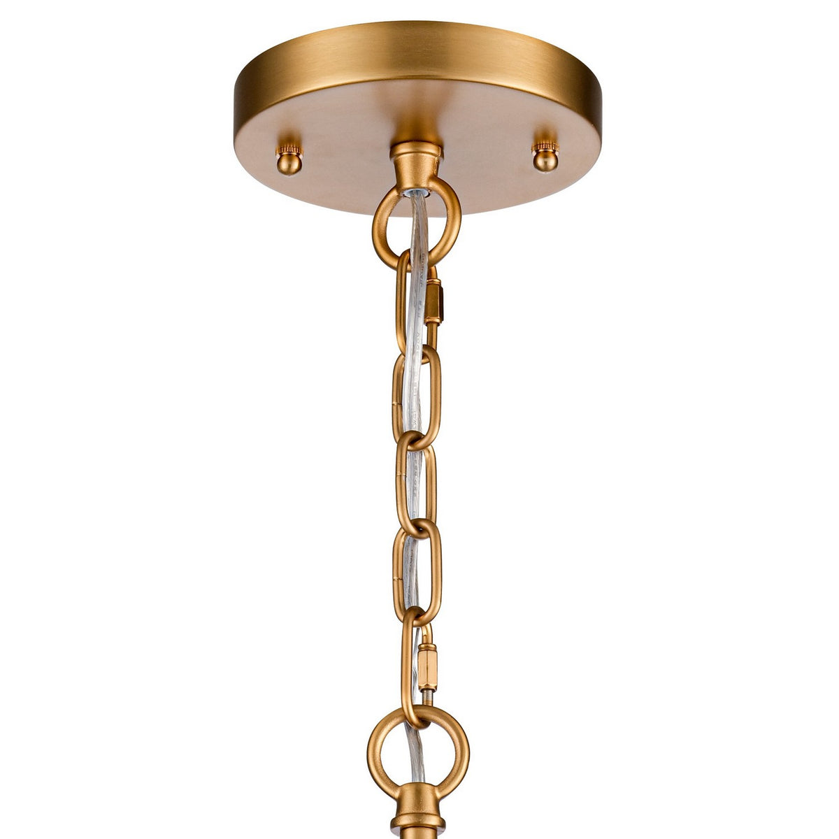 Arabela Lighting - 85104-1 - One Light Pendant - Icicles - Natural Brass
