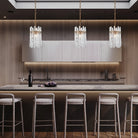 Arabela Lighting - 85104-1 - One Light Pendant - Icicles - Natural Brass