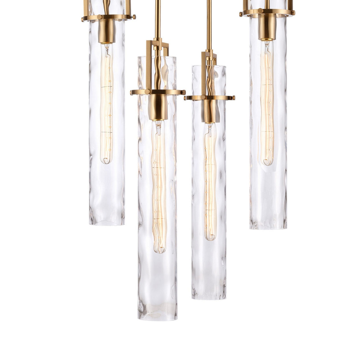 Arabela Lighting - 85241-4 - Four Light Chandelier - Jayden - Lacquered Gold