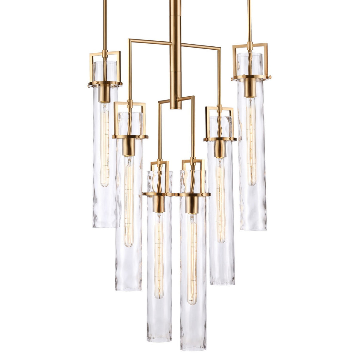 Arabela Lighting - 85242-6 - Six Light Chandelier - Jayden - Lacquered Gold