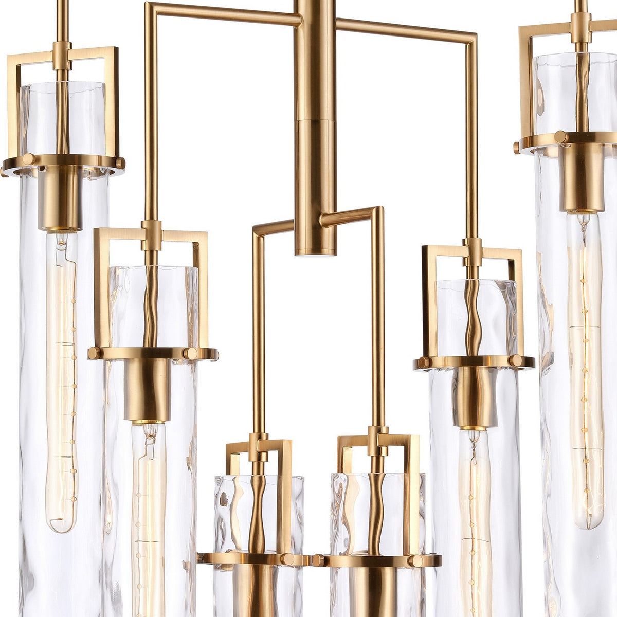 Arabela Lighting - 85242-6 - Six Light Chandelier - Jayden - Lacquered Gold