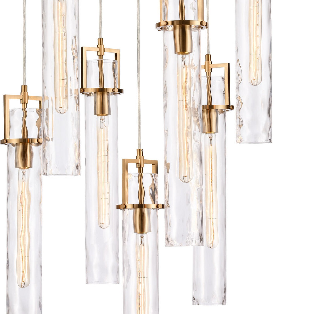 Arabela Lighting - 85244-7 - Seven Light Chandelier - Jayden - Lacquered Gold
