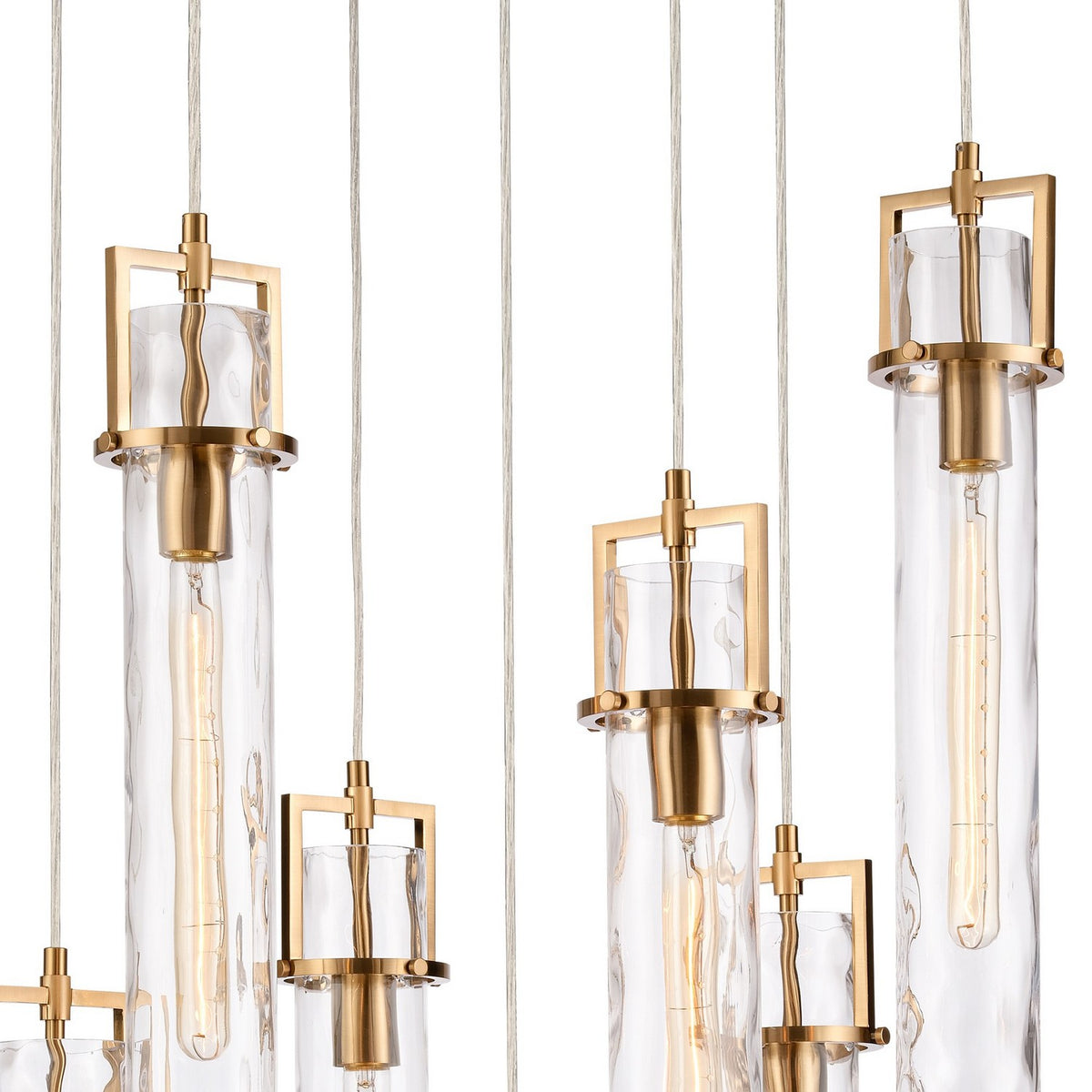 Arabela Lighting - 85244-7 - Seven Light Chandelier - Jayden - Lacquered Gold