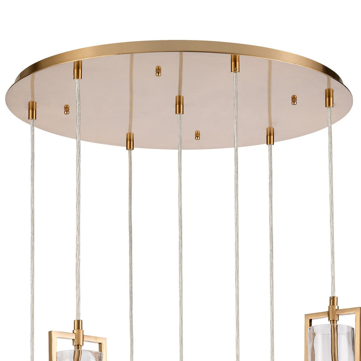 Arabela Lighting - 85244-7 - Seven Light Chandelier - Jayden - Lacquered Gold