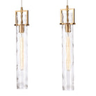 Arabela Lighting - 85245-4 - Luminaire linéaire à quatre lampes Suspendu - Jayden - Or laqué