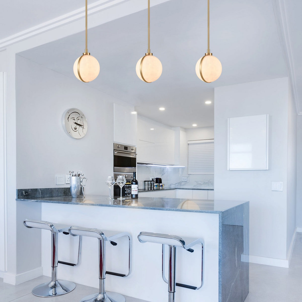 Arabela Lighting - 85221-1 - One Light Pendant - Lumis - Lacquered Gold