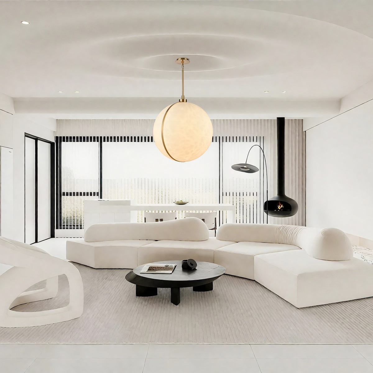 Arabela Lighting - 85223-1 - One Light Pendant - Lumis - Lacquered Gold