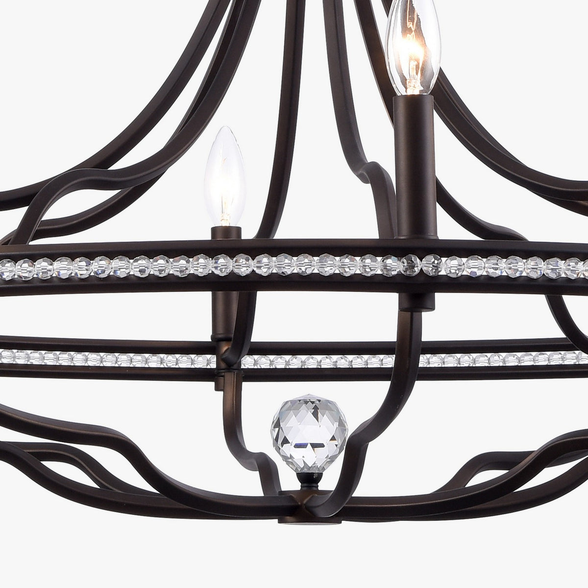 Arabela Lighting - 85151-6 - Six Light Chandelier - Tuscan - Dark Bronze