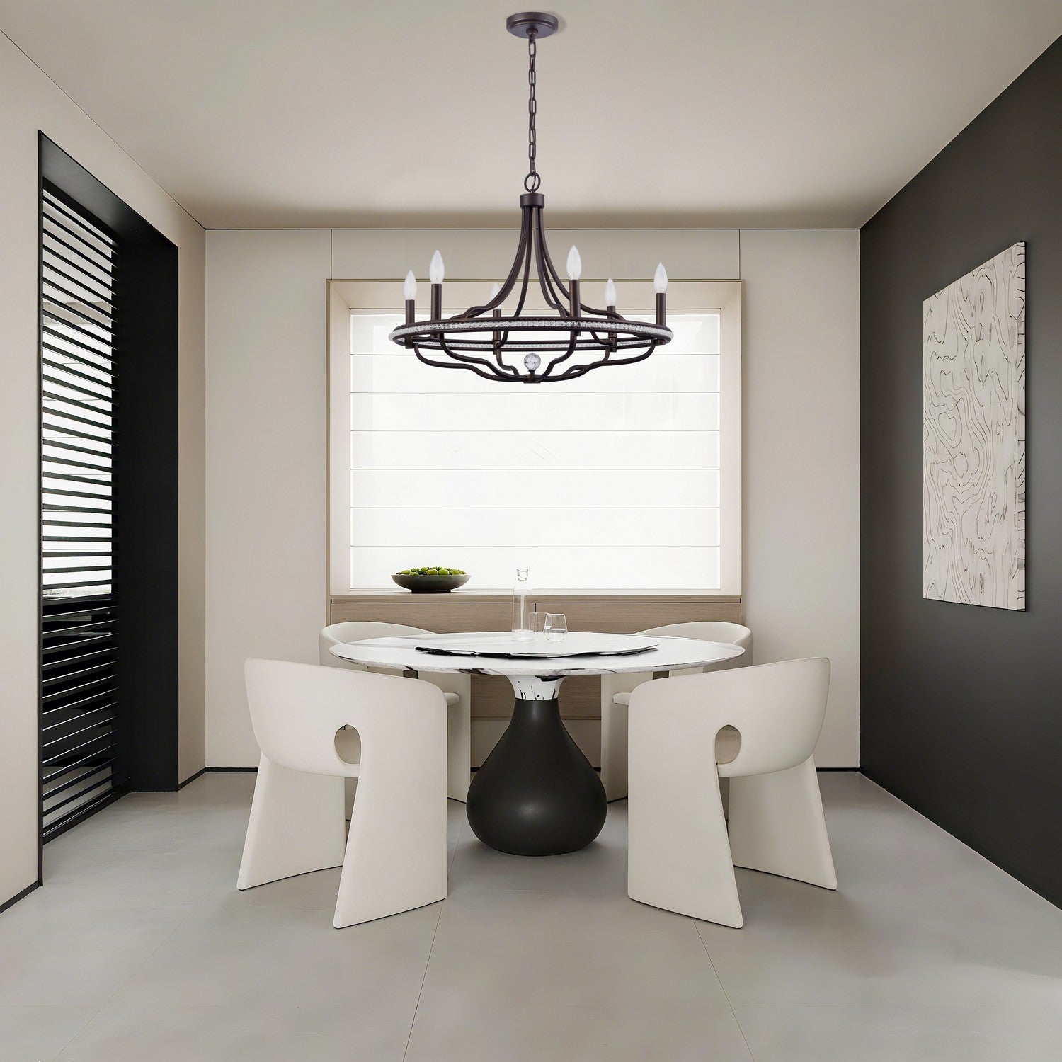 Arabela Lighting - 85151-6 - Six Light Chandelier - Tuscan - Dark Bronze