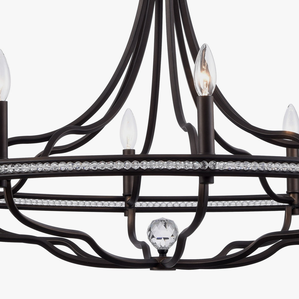Arabela Lighting - 85152-8 - Eight Light Chandelier - Tuscan - Dark Bronze