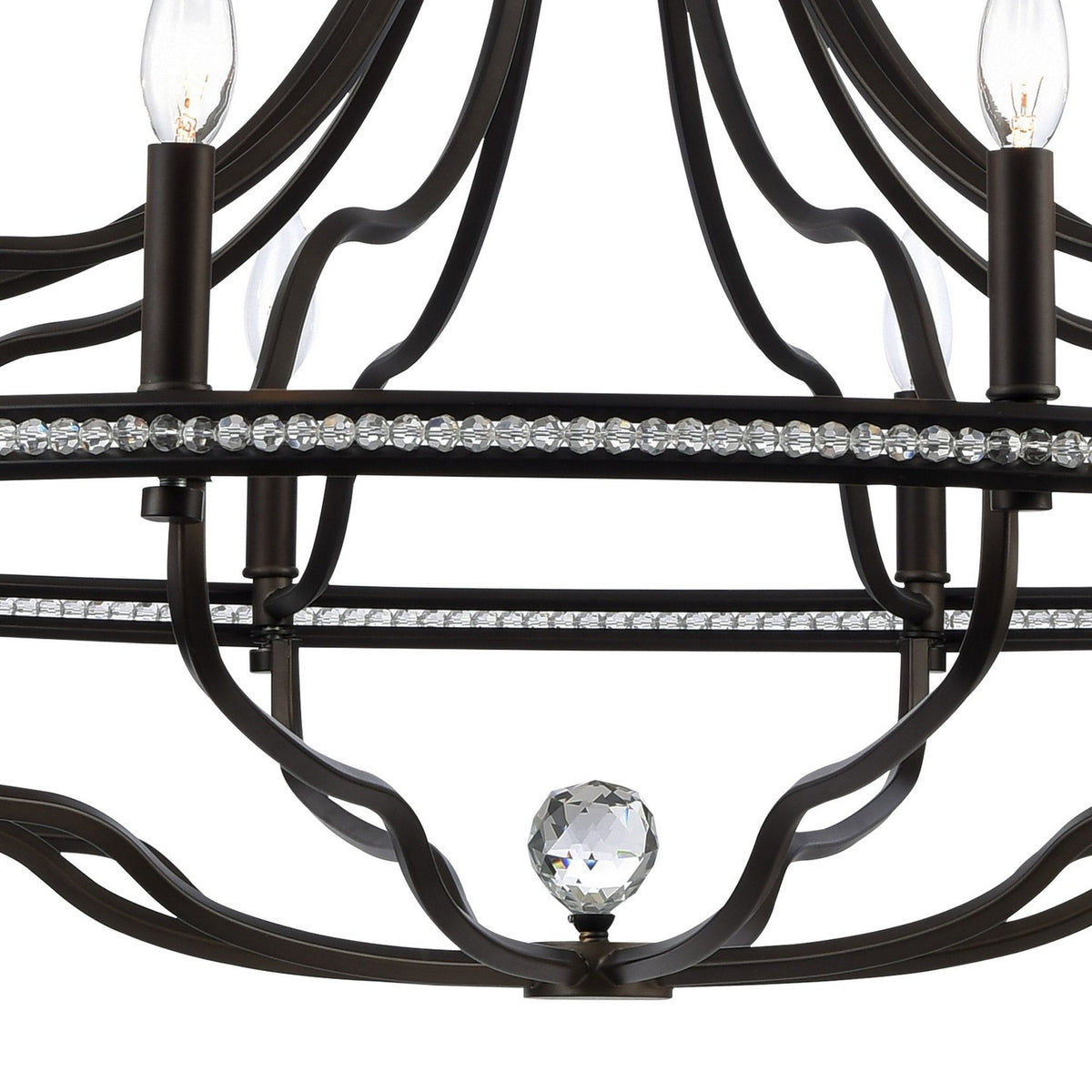 Arabela Lighting - 85153-10 - Ten Light Chandelier - Tuscan - Dark Bronze