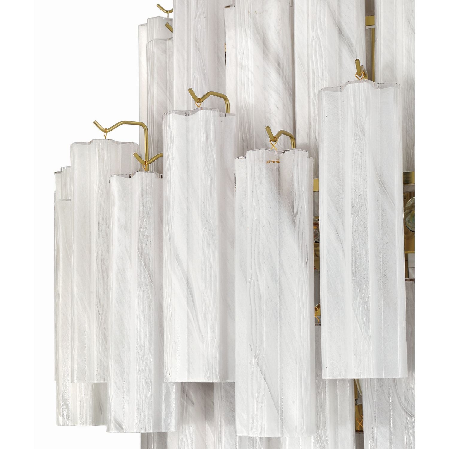 Artcraft Canada - AC12104WH - 29 Light Foyer Pendant - Sophia - Brushed Brass