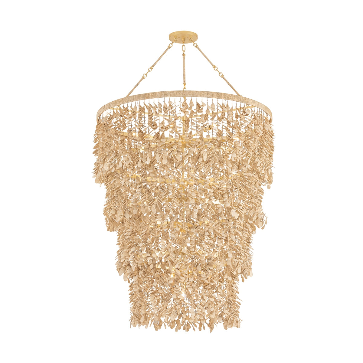 Corbett Lighting Canada - 552-42-VGL - 18 Light Chandelier - Naxos - Vintage Gold Leaf