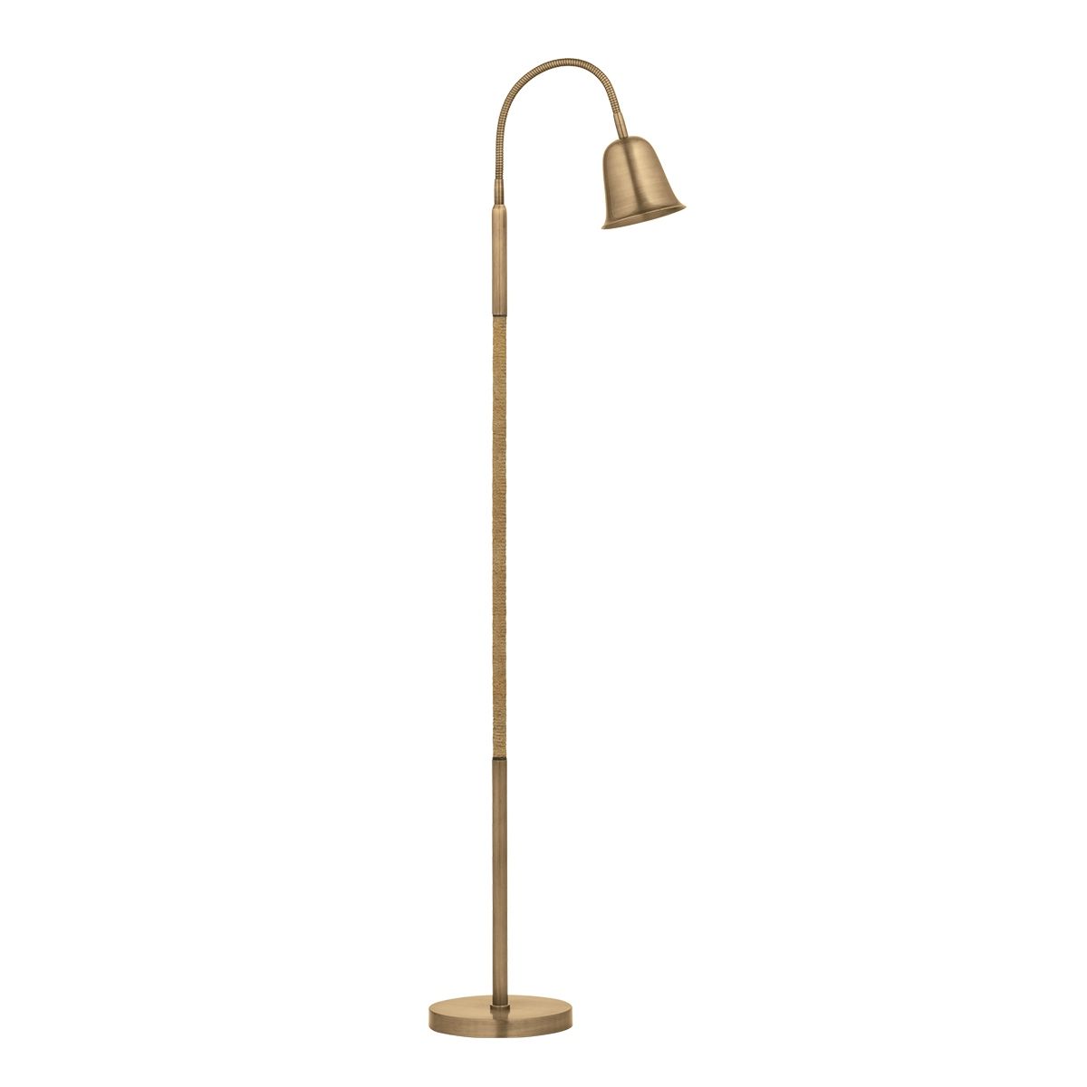 Troy Lighting Canada - PFL1053-PBR - Lampadaire à une lumière - Wharf - Laiton patiné