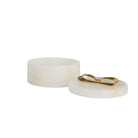 Arteriors - ARC04 - Conteneur - Monet - Onyx blanc