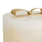 Arteriors - ARC04 - Conteneur - Monet - Onyx blanc