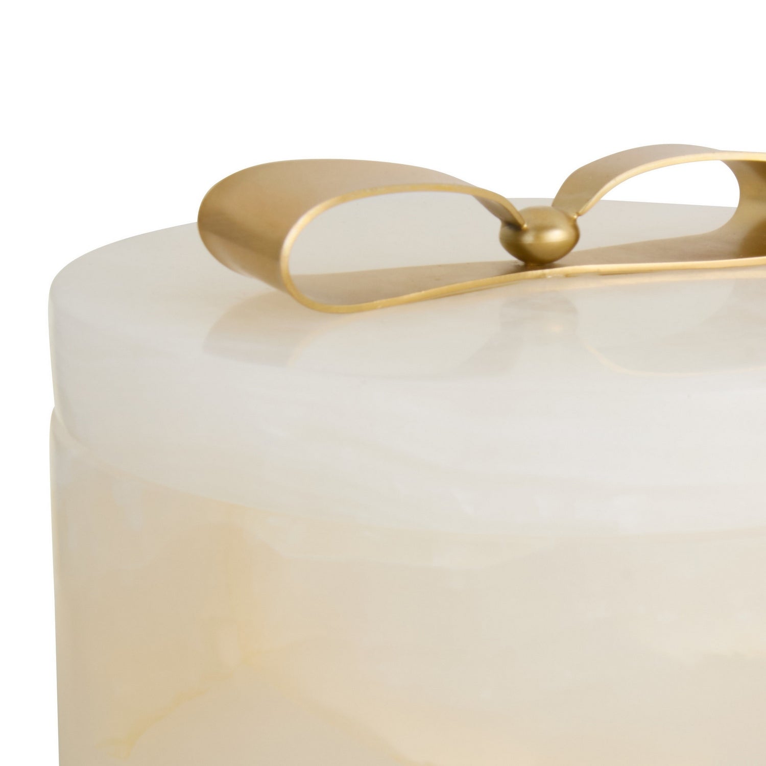 Arteriors - ARC04 - Conteneur - Monet - Onyx blanc