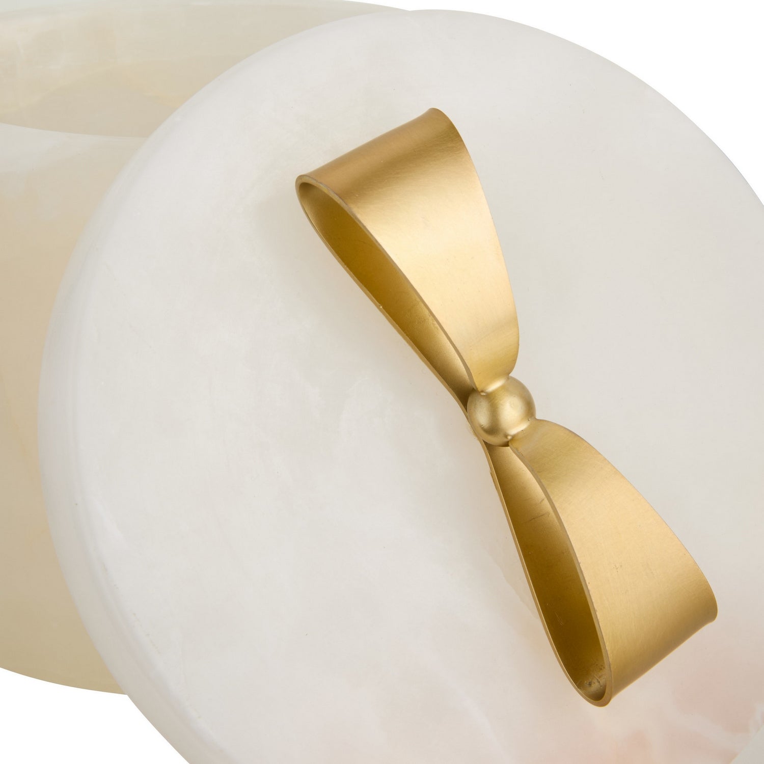 Arteriors - ARC04 - Conteneur - Monet - Onyx blanc