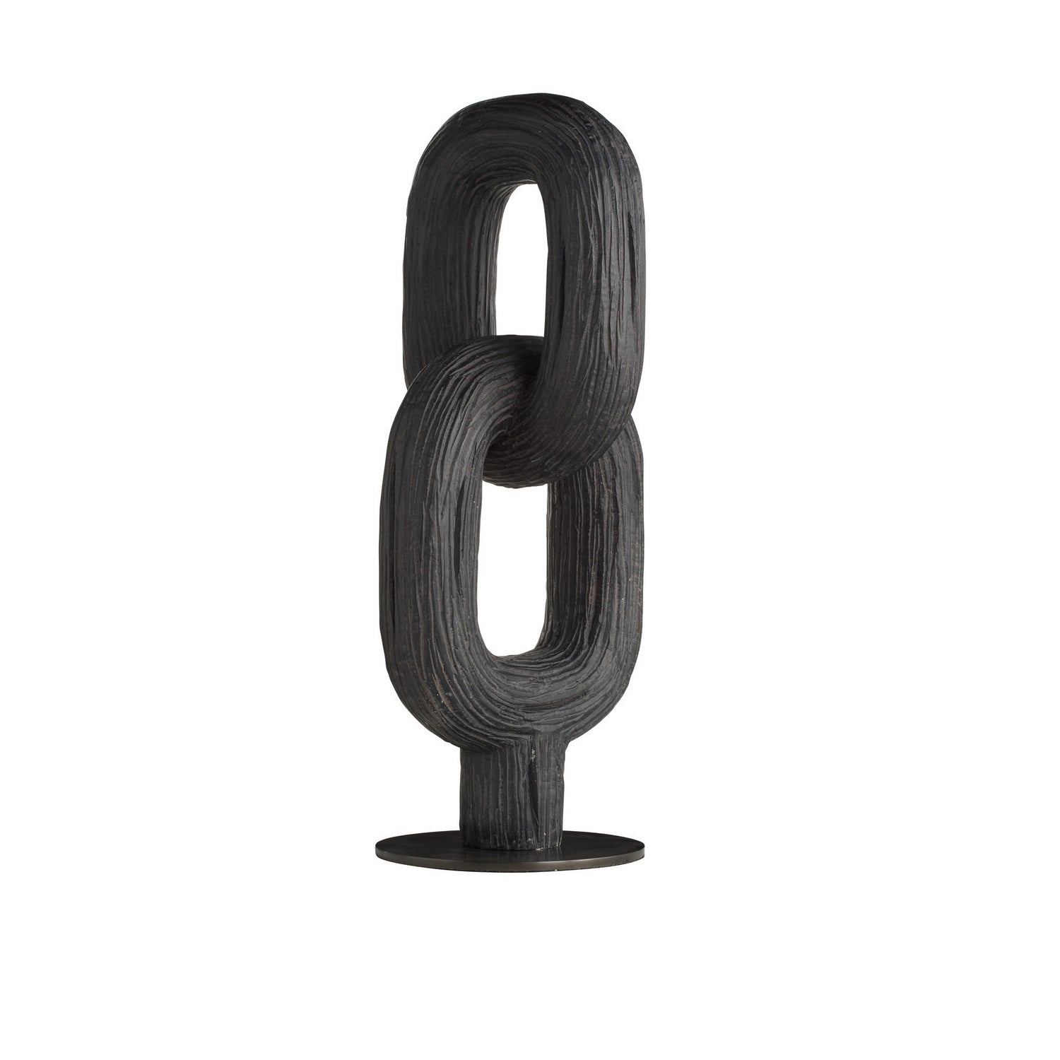 Arteriors - ASC41 - Sculptures, Ensemble de 2 - Merritt - Ébène
