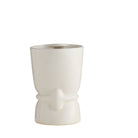 Arteriors - AVC16 - Vases, lot de 2 - Maud - Ivoire craquelé