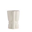Arteriors - AVC16 - Vases, lot de 2 - Maud - Ivoire craquelé
