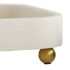 Arteriors - AYC03 - Tray - Lily - Ivory