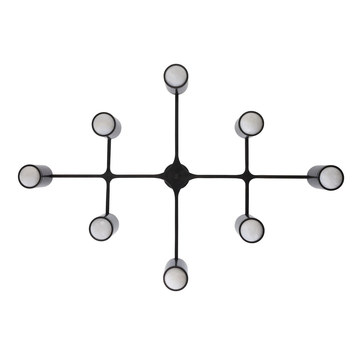 Arteriors - DFC16 - Huit Lumières Plafonnier - Loryn - Bronze anglais