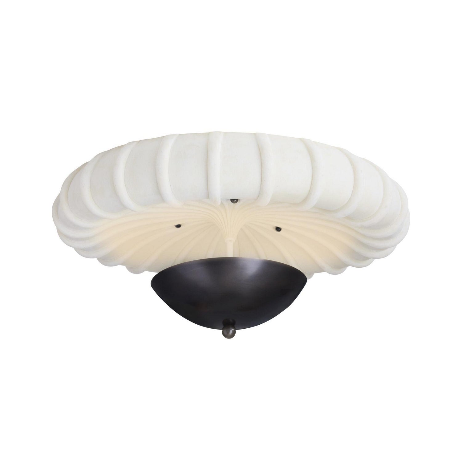 Arteriors - DFC19 - Trois Lumières Plafonnier - Camella - Ivoire