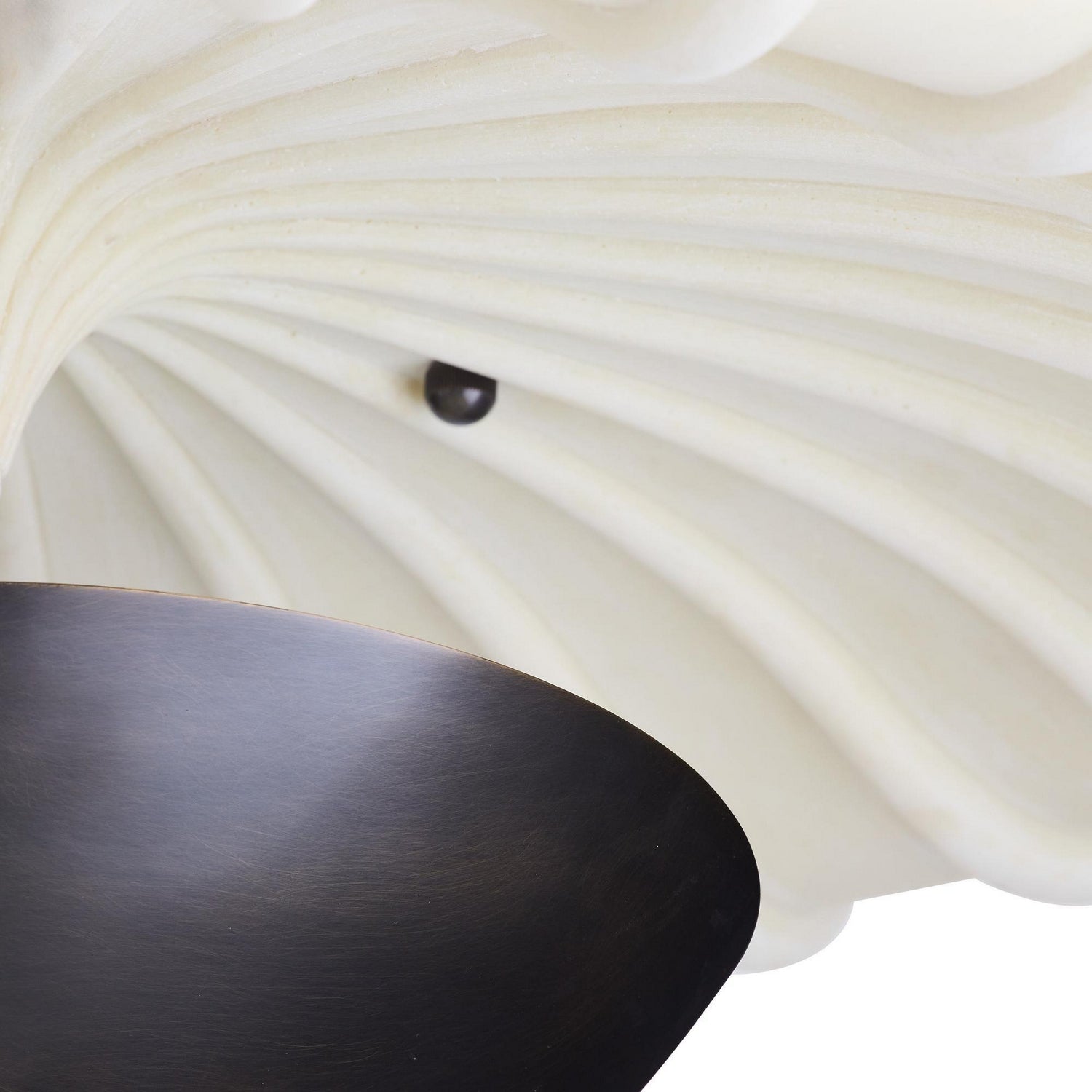 Arteriors - DFC19 - Trois Lumières Plafonnier - Camella - Ivoire